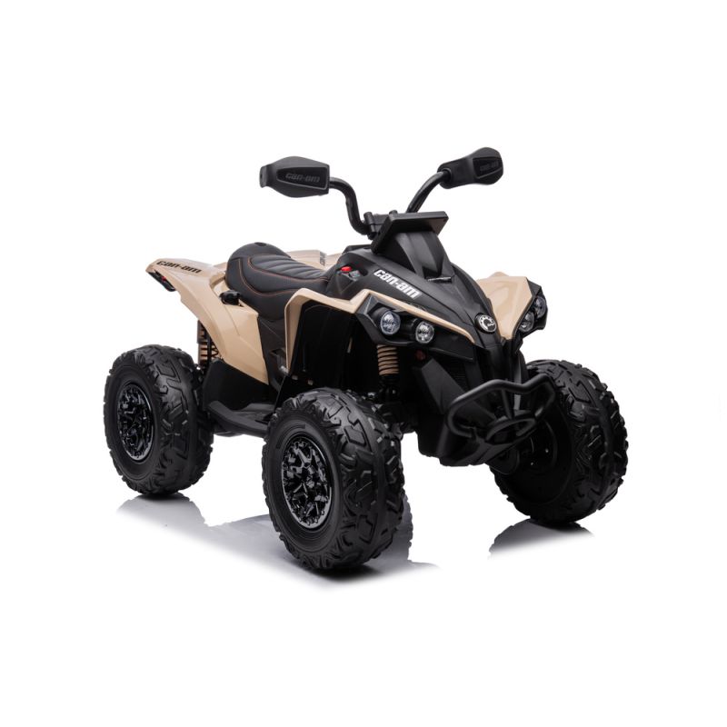 Quad Eléctrico Infantil DK-CA002 4×4 Khaki