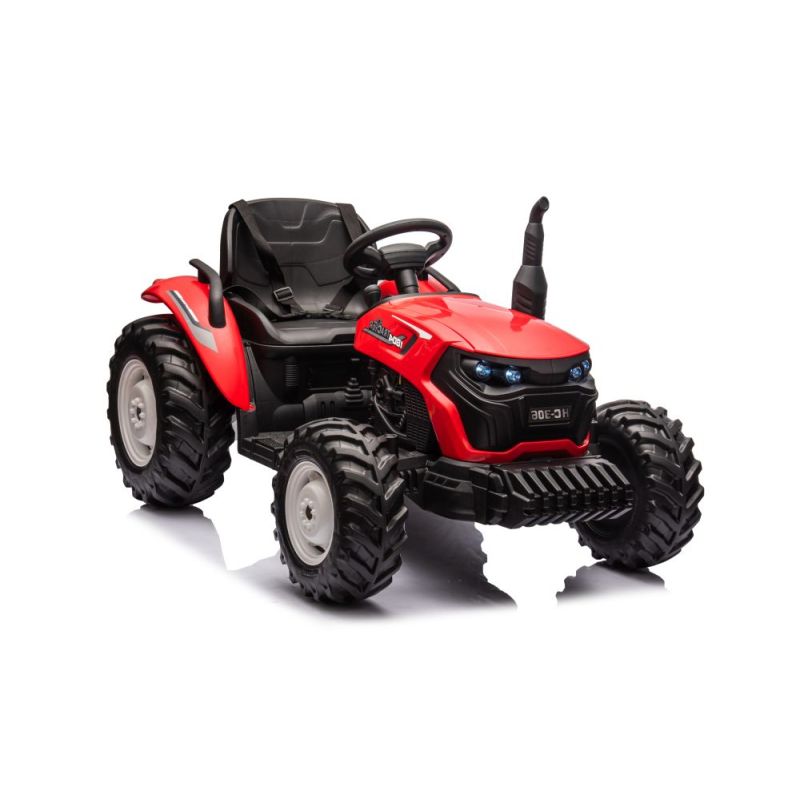 Tractor Eléctrico Infantil HC-306 Rojo con Batería 24V y Motor 2x95W - Velocidad hasta 8 km/h - imagen 2