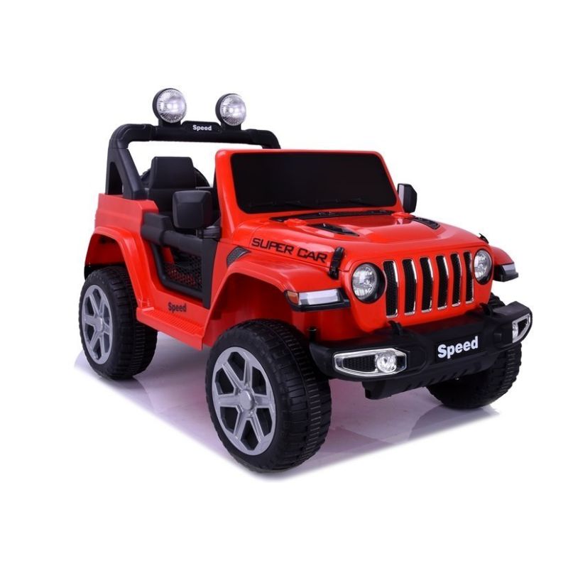 Coche Eléctrico Infantil 4x4 FT-938 con Control Remoto y Asiento de Ecocuero-Rojo - imagen 2