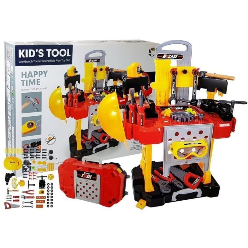 Set de Taller 3 en 1 DIY con Maletín – 85 Elementos y Taladro Eléctrico - imagen 2
