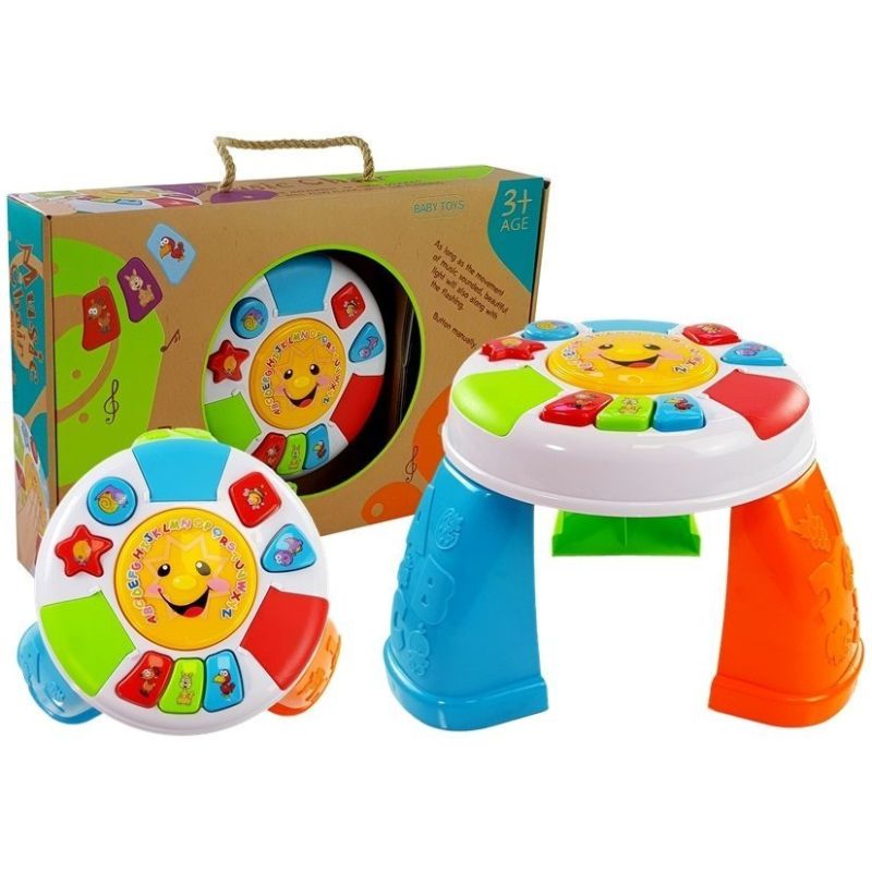 Mesa Educativa para Bebés con Sonidos y Colores - Juego Interactivo para el Desarrollo