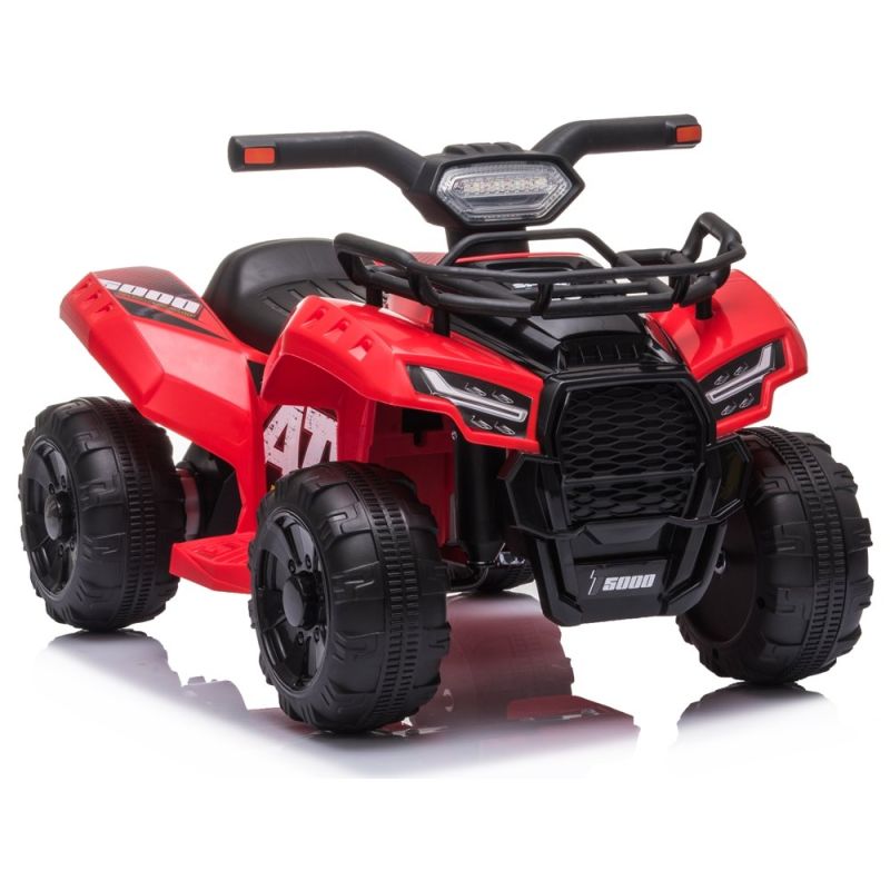 Quad Eléctrico Infantil JS320 Rojo con Motor de 45W, Batería 6V y Sonidos - Velocidad hasta 2 km/h