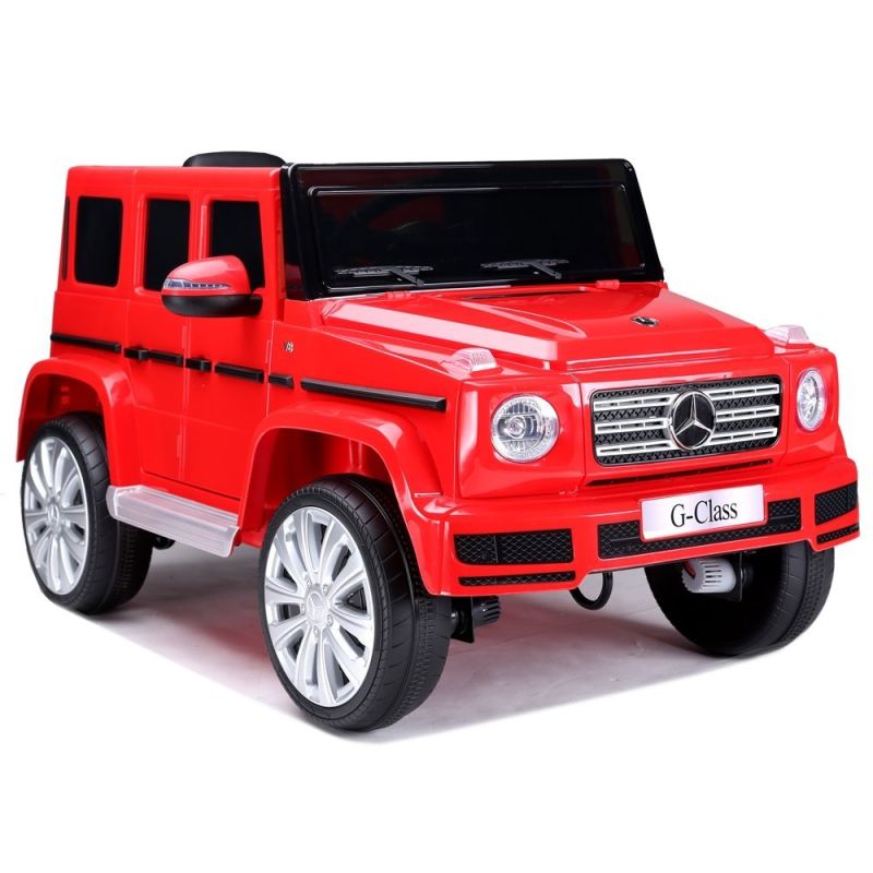 Coche Eléctrico para Niños Mercedes G500 Rojo con 2 Motores, 12V y Control Remoto - imagen 2
