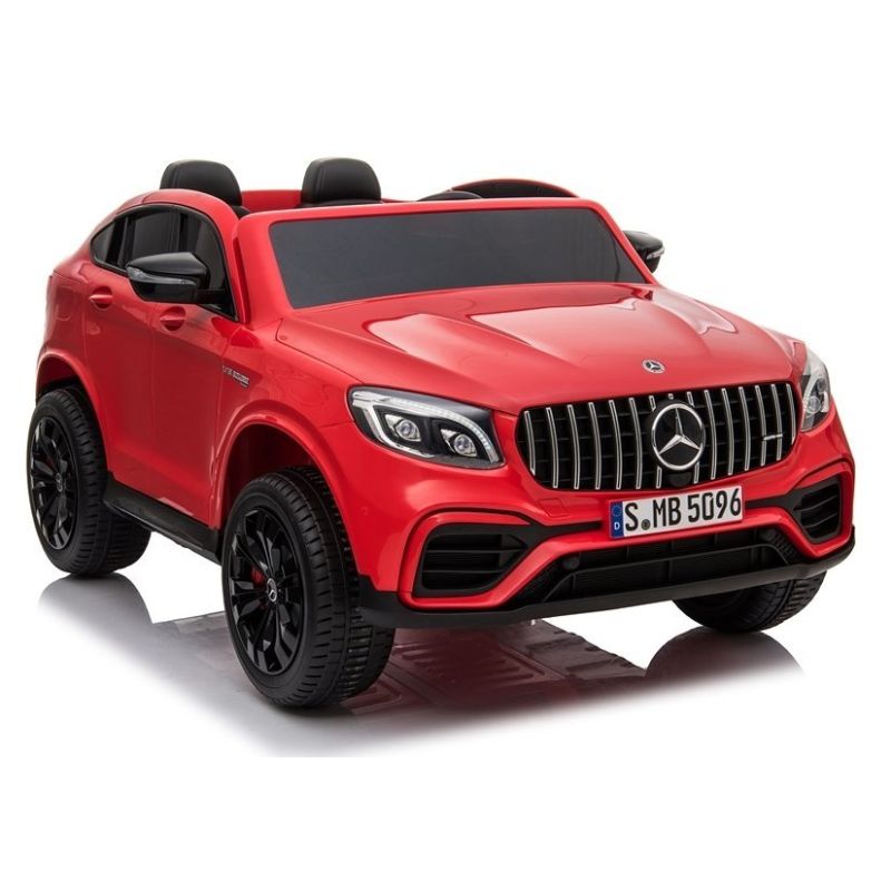 Coche Eléctrico Infantil Mercedes GLC 63S QLS 12V LEAN CARS - Rojo