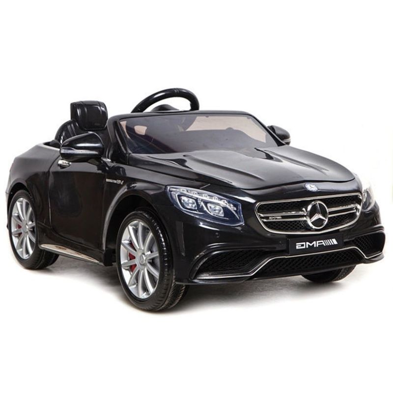 Coche Eléctrico para Niños Mercedes S63 AMG Negro con 2 Motores y Control Remoto - imagen 2