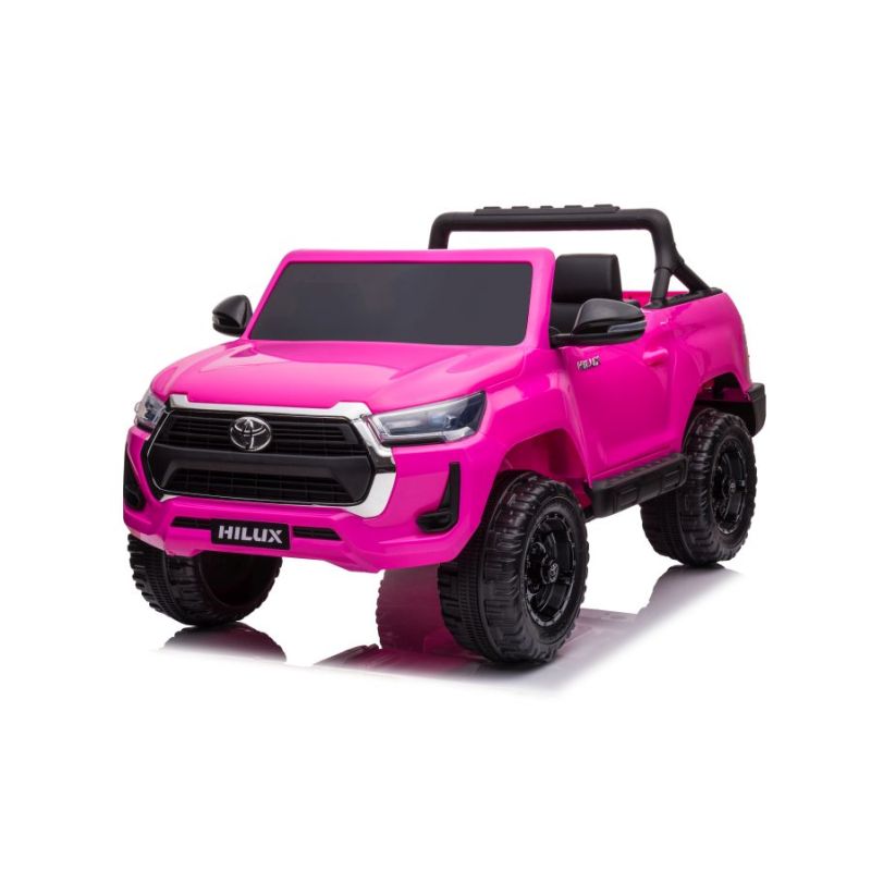 Coche Eléctrico Infantil Toyota Hilux DK-HL860 4x4 12V LEAN CARS - Rosa