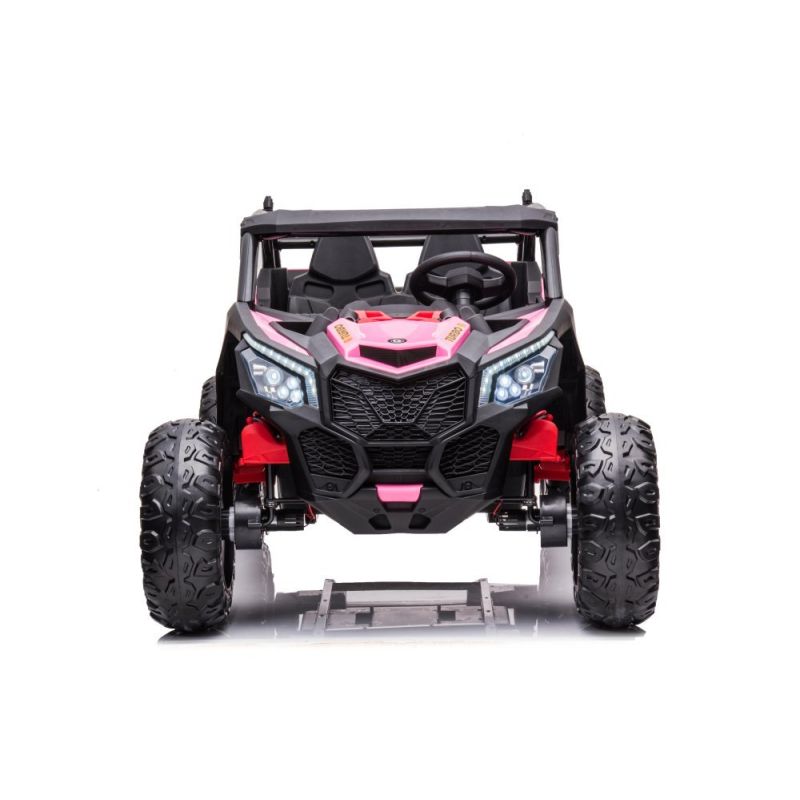 Coche Eléctrico Infantil XB-2118 – 24V, 4 Motores y Control Remoto-Rosa - imagen 2