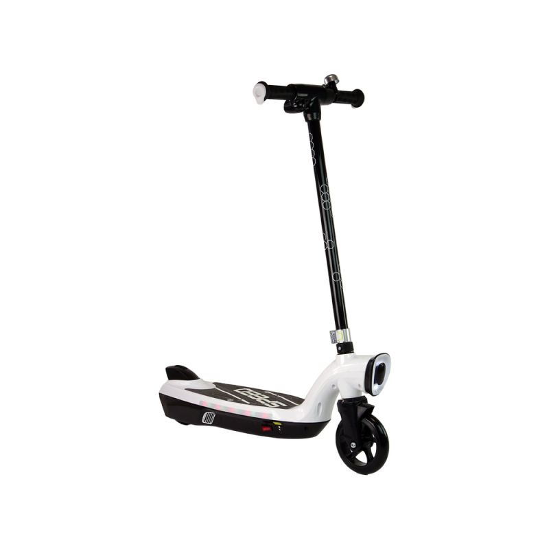 Patinete Eléctrico Infantil KL-168 Blanco 12V con Luces LED