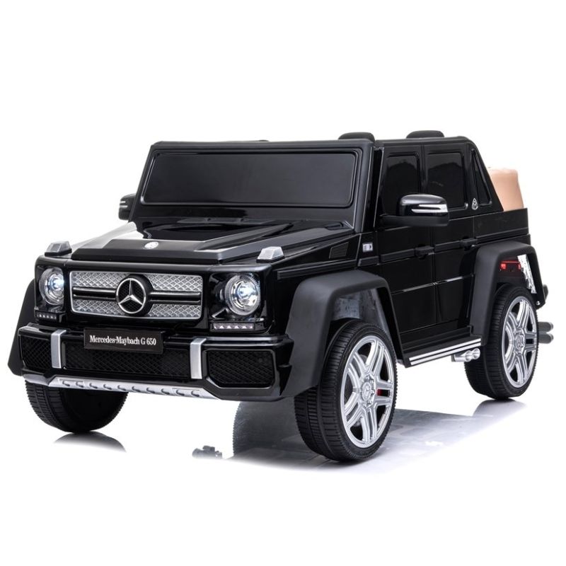 Coche Eléctrico para Niños Mercedes A100 Negro con 2 Motores, 12V y Control Remoto - imagen 2