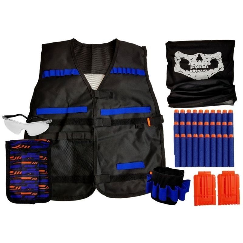 Disfraz de Comando Infantil con Chaleco, Cargadores, Gafas y Accesorios - imagen 2