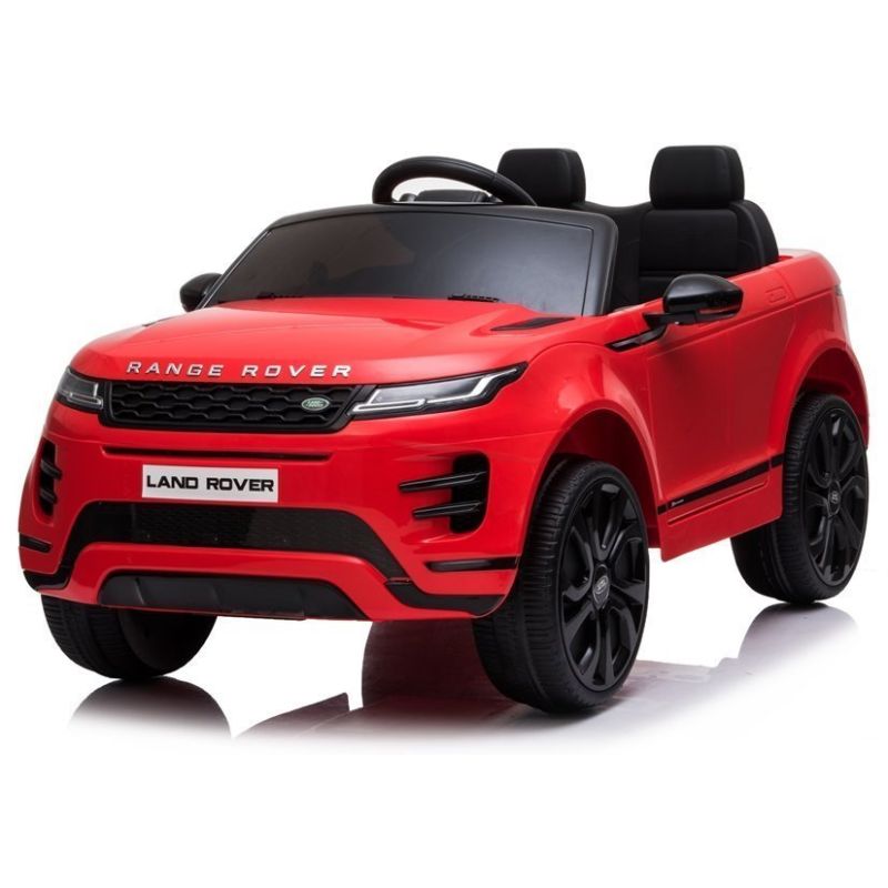 Coche Eléctrico para Niños Range Rover Evoque Rojo con 2 Motores, 12V y Control Remoto