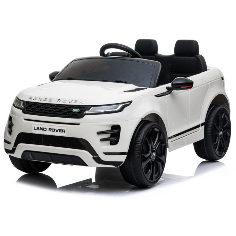 Coche Eléctrico para Niños Range Rover Evoque Blanco con 2 Motores, 12V y Control Remoto - imagen 2