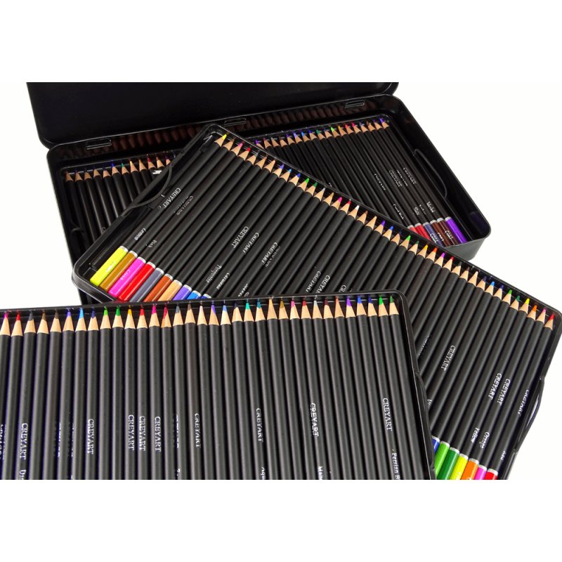 Set de Crayones Artísticos – 120 Colores en Estuche Metálico - imagen 2