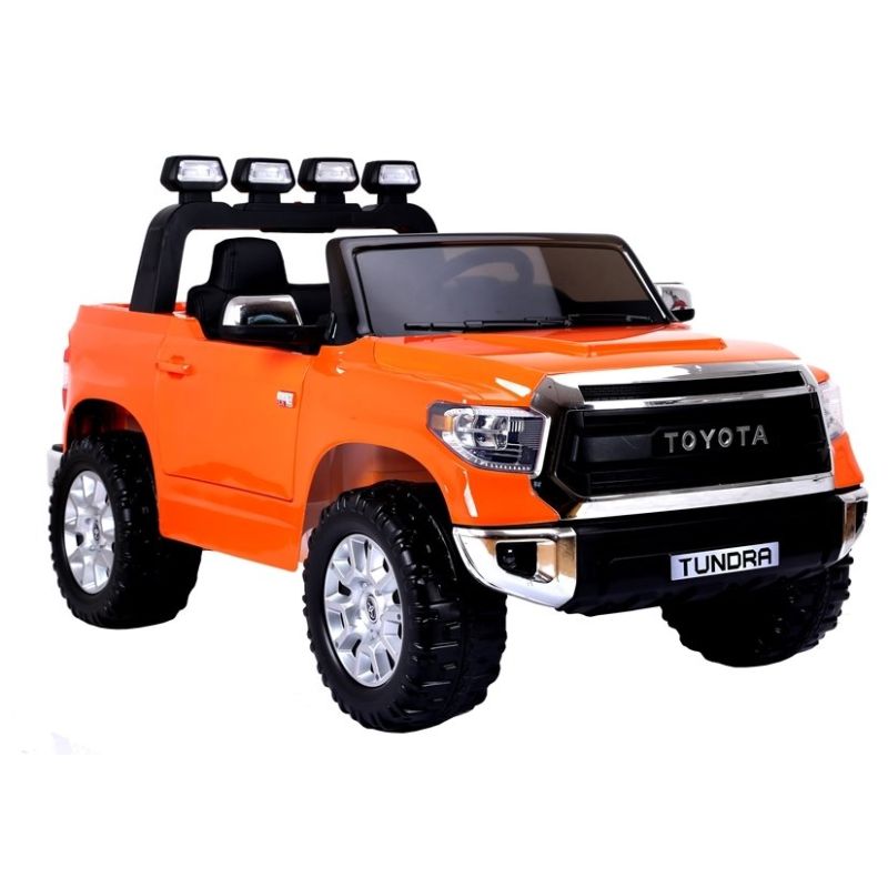 Coche Eléctrico Infantil Toyota Tundra 12V LEAN CARS - Naranja