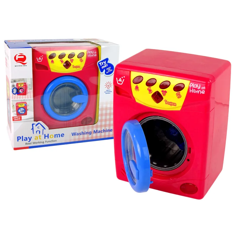 Lavadora Infantil con Efectos de Luz y Sonido - Juguete Realista