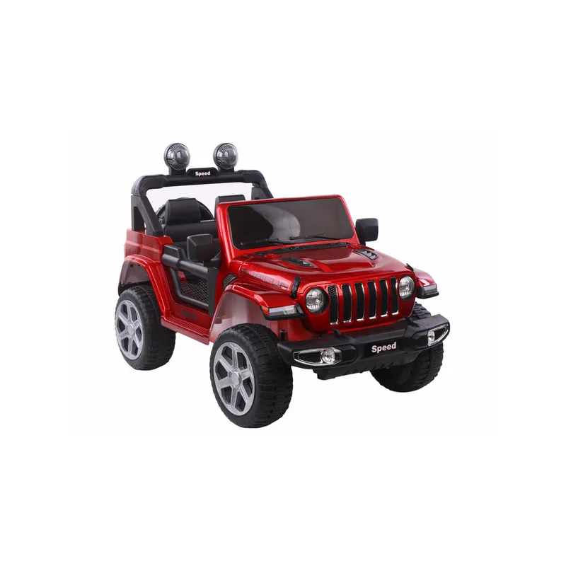 Coche Eléctrico para Niños FT-938  Lacado con 4 Motores, 12V y Control Remoto-Rojo