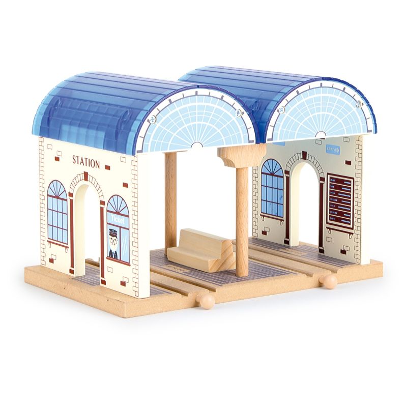 Estación Central para Trenes de madera - Legler - imagen 4