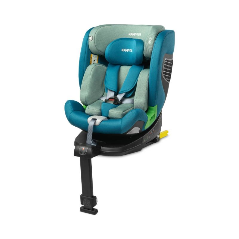 Silla de Coche Giratoria i-Size Caretero Kamptos: Confort y Seguridad Premium para Niños de 40 a 150 cm-Azul - imagen 2