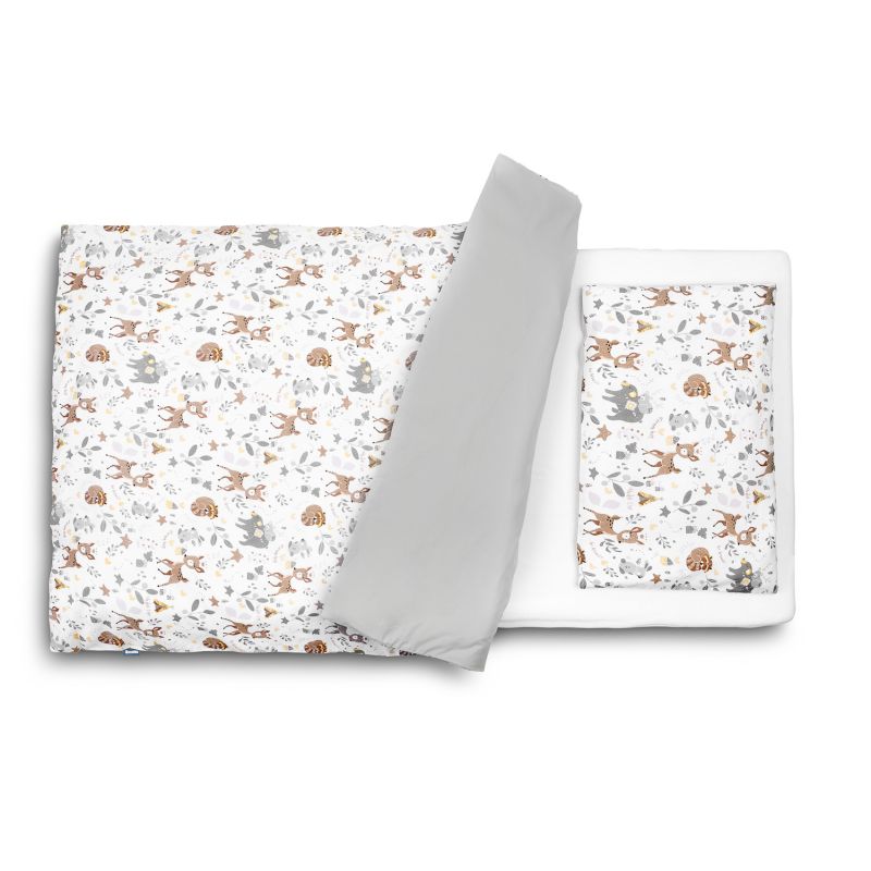 Juego de funda nórdica y almohada Aventuras en el Bosque