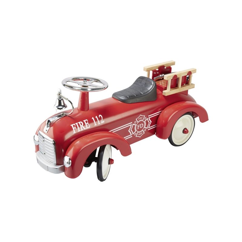 Correpasillos Camión de Bomberos Speedster Goki con Ruedas de Goma y Campana