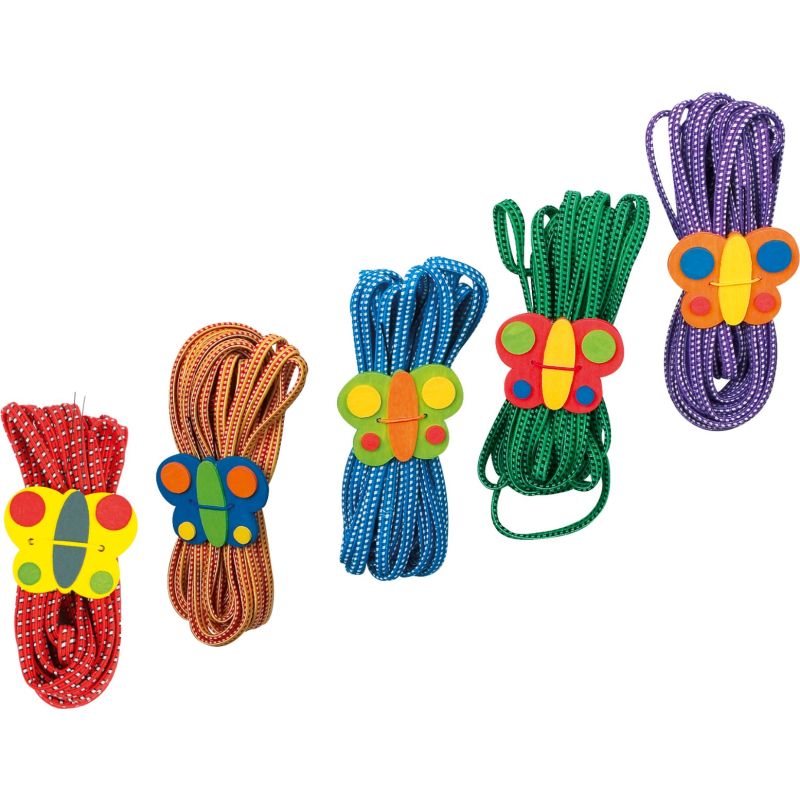 Goma de Saltar Mariposa - Set de 5 unidades