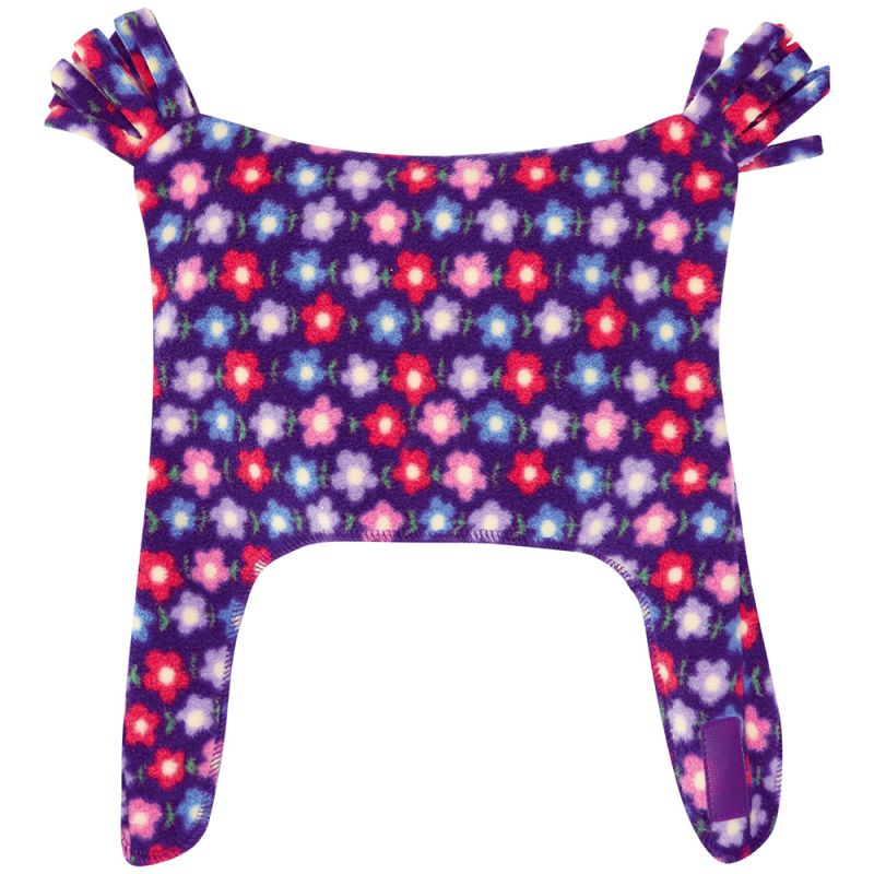 Gorro Polar para Bebés estampado Floral Talla 1 a 2 Años