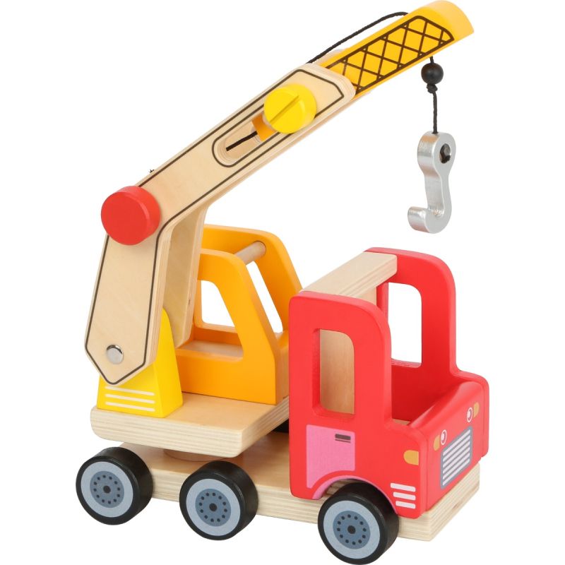 Grúa para la construcción - Juguete de madera - Legler