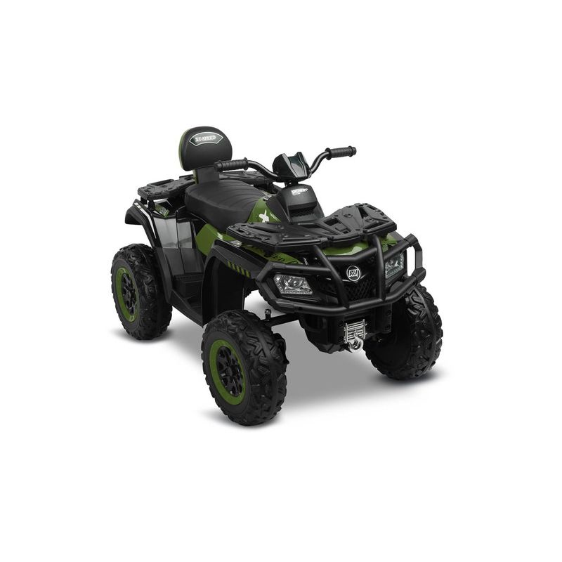 Vehículo Eléctrico Toyz Quad Rush Verde Militar para Niños