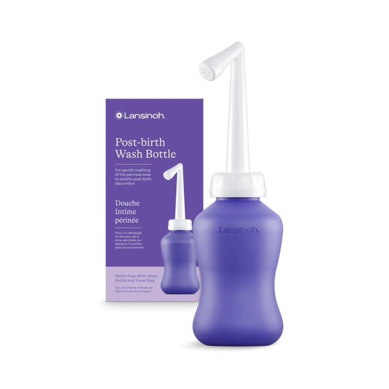 Lansinoh Botella de Lavado Postparto 360 ml