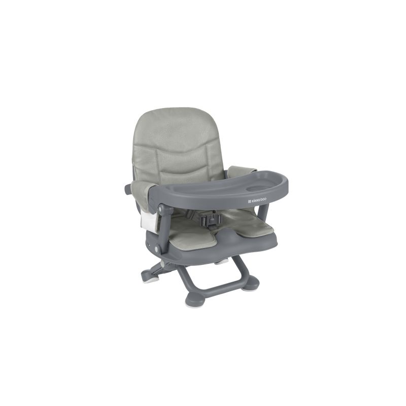 Asiento elevador Pappo Gris Kikkaboo - Ideal para Bebés