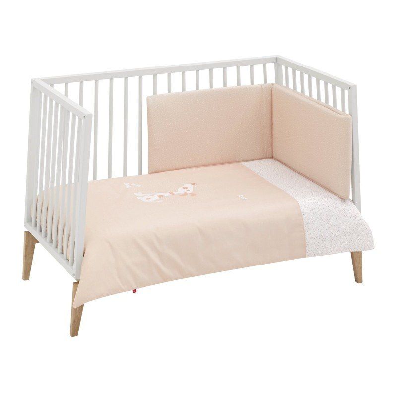 Jgo 2 Pcs.f.nordica Cuna 70 Be Teckel Melocoton 110x170x3 Cm - Cambrass