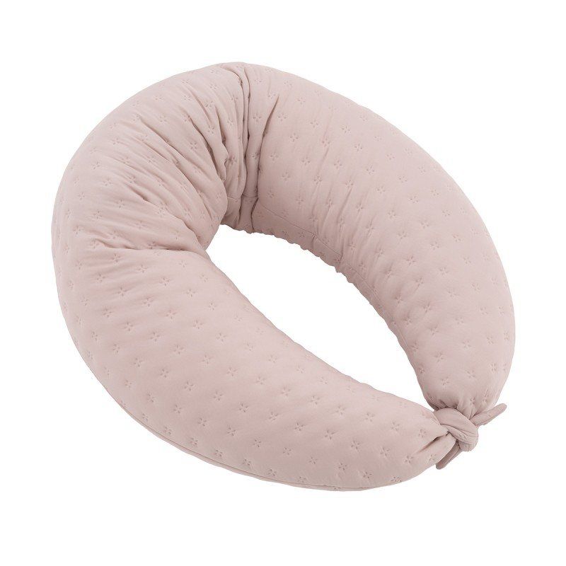 Cojin De Lactancia Luna 80x185x16 Cm Tender Blush - Cambrass