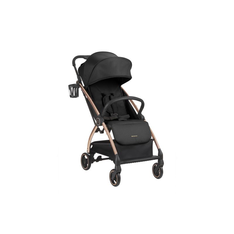 Silla de Paseo Autoplegable Kikkaboo Joy Negro para Bebé