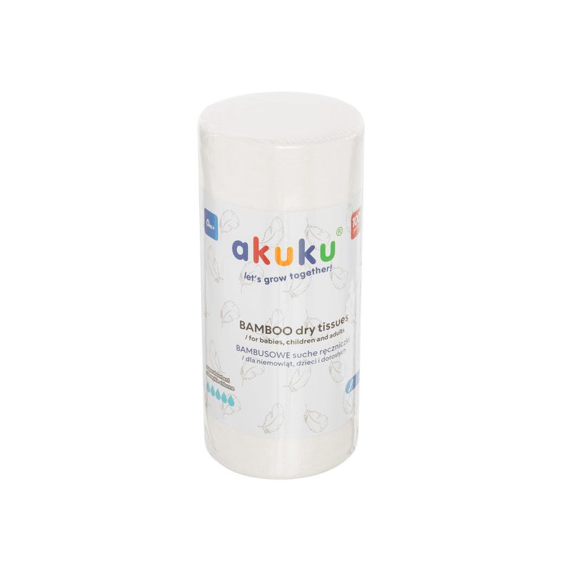 Toallas de Bambú Desechables Akuku - Cuidado Natural para Bebés
