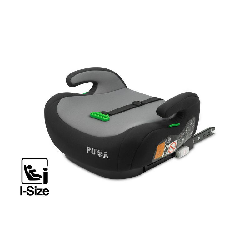 Silla Elevadora Caretero Puma I-Size Negra para Niños 125-150 cm