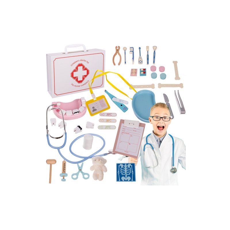 Set Médico Infantil XXL con Accesorios Kruzzel