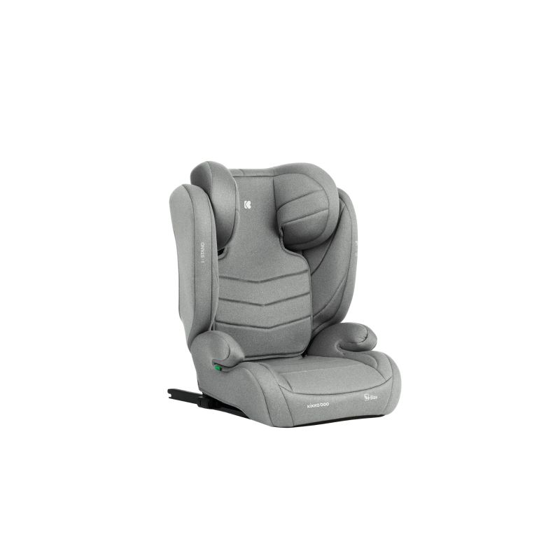 Silla de coche Kikkaboo i-Stand i-SIZE Gris Claro para bebés