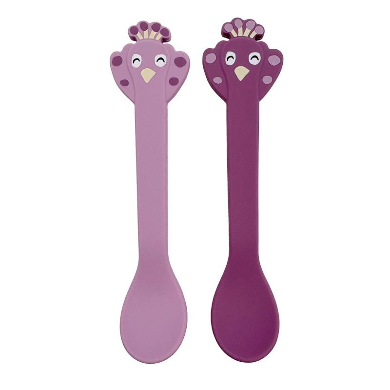 Cucharas de Silicona 2-Pack Trixie - Mrs. Peacock