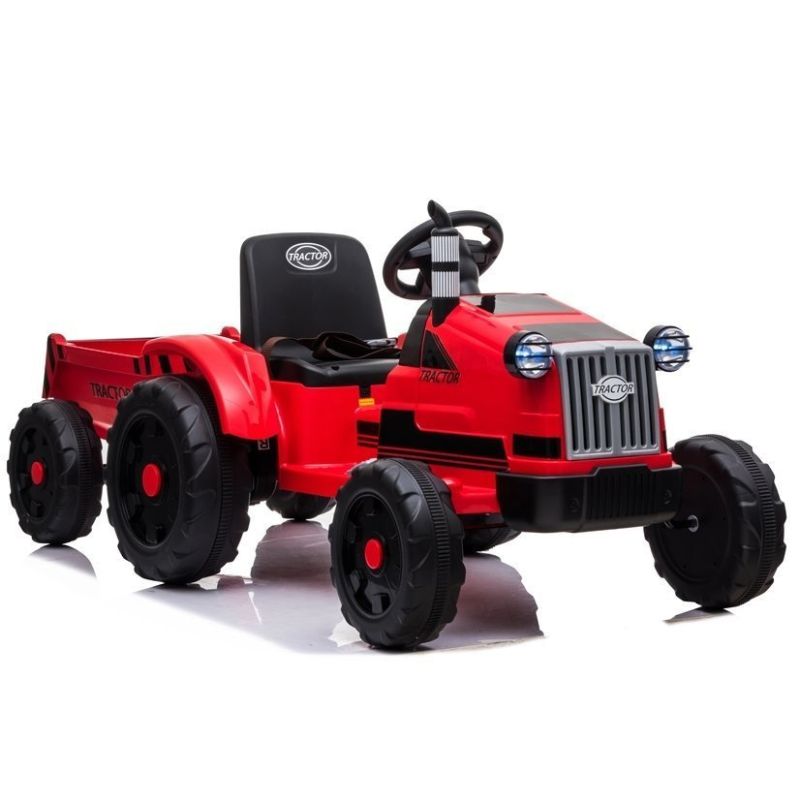 Tractor Eléctrico Infantil CH9959 Rojo con Control Remoto
