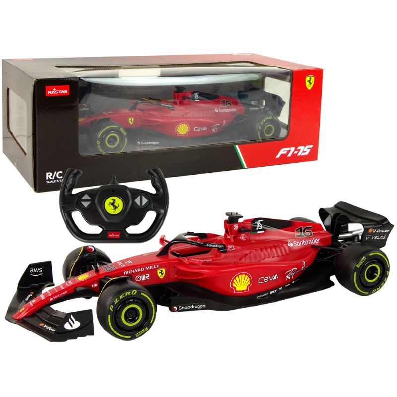 Coche de Carreras RC McLaren F1 Rojo 1:12 con Control Remoto
