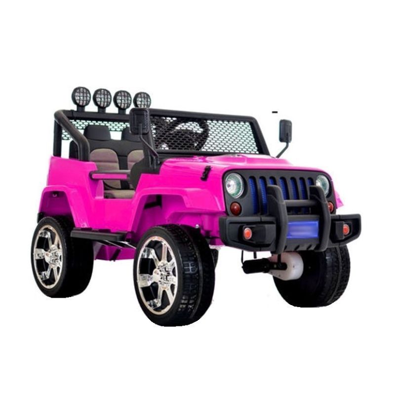Jeep Infantil Acumulador S2388 Rosa con Luces y Música