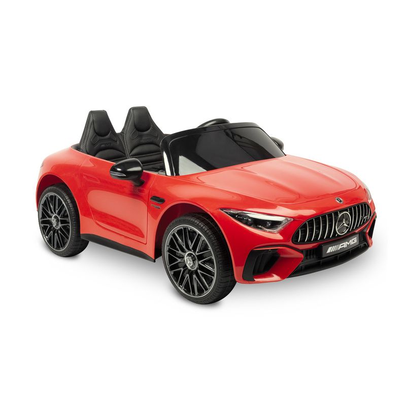 Coche eléctrico Toyz Mercedes SL63 para bebé - Rojo
