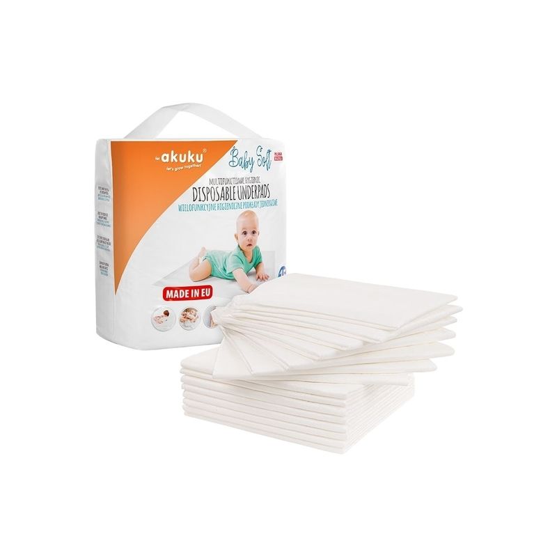Bolsas Higiénicas Desechables Akuku para Bebés - 15 pcs