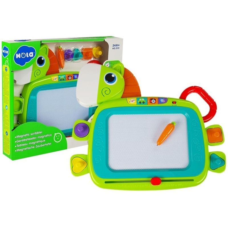 Pizarra Magnética Infantil con Colores y Sellos