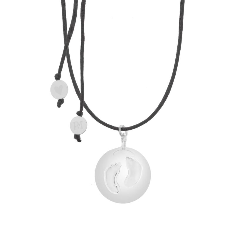 Llamador de Ángeles Sofie Black de Proudmama - Joyas Embarazo