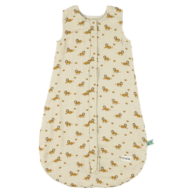Saco de dormir muselina sin mangas Trixie Lively Lion - 70cm