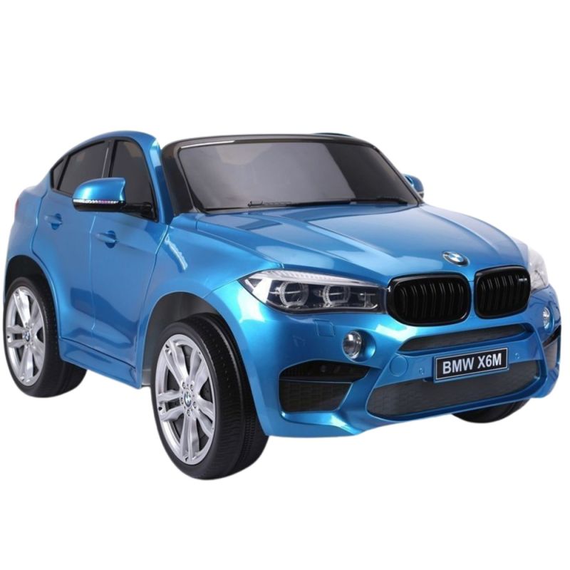 Coche Eléctrico Infantil BMW X6M Azul con Control Remoto