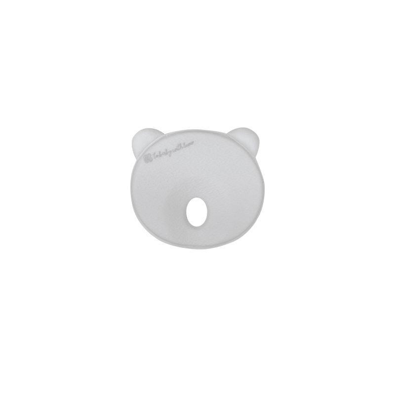 Almohada ergonómica Kikkaboo Bear Airknit Gris para bebés