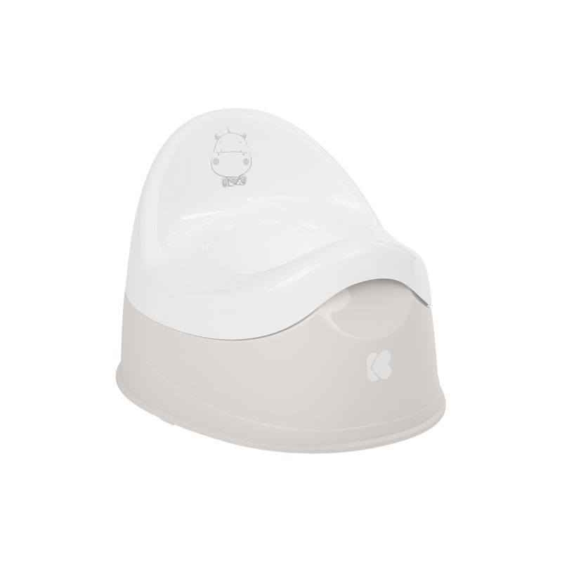 Orinal con Cubeta Extraíble Kikkaboo Hippo Beige