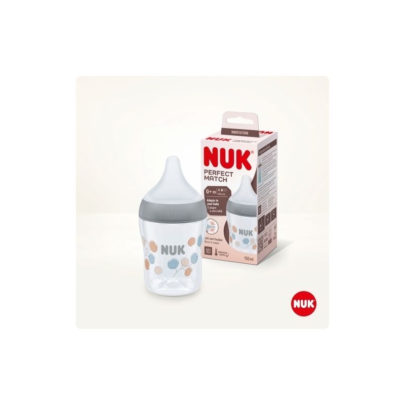 Biberón Nuk Perfect Match 150ml para Bebés
